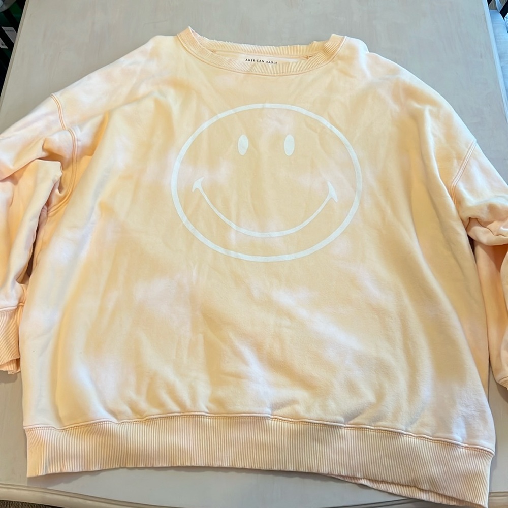 American Eagle Smiley Sweater
